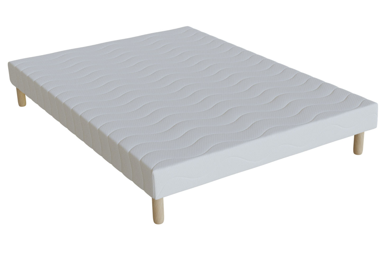 Ensemble Sommier Matelas Élite 22cm Mémory